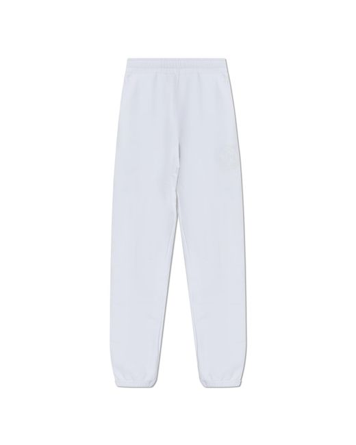 Dolce & Gabbana White Sweatshirt With Embroidered Logo