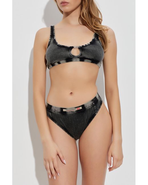DIESEL Black Bra 'Florence-Dnm'