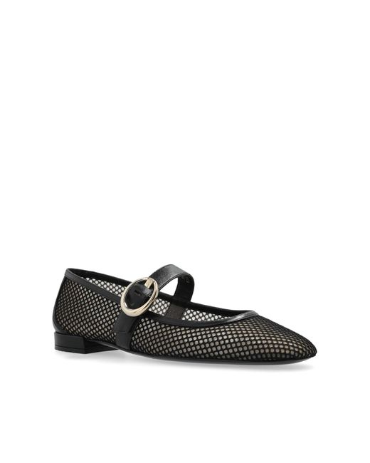Stuart Weitzman Black Ballet Flats 'Arabella'