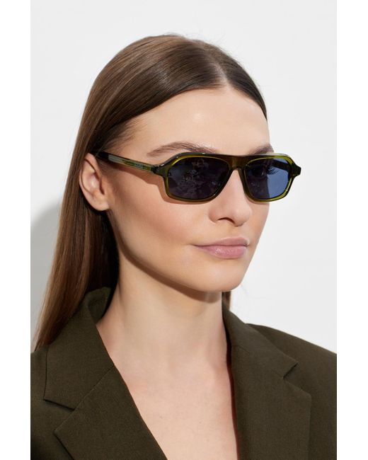 Jacquemus Blue Sunglasses