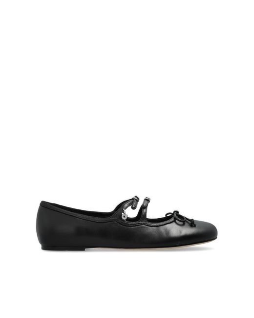 Marc Jacobs Black 'Kiki' Ballet Flats