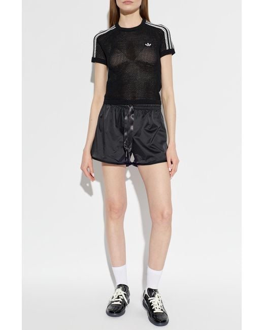 Adidas Originals Black T-Shirt With Logo