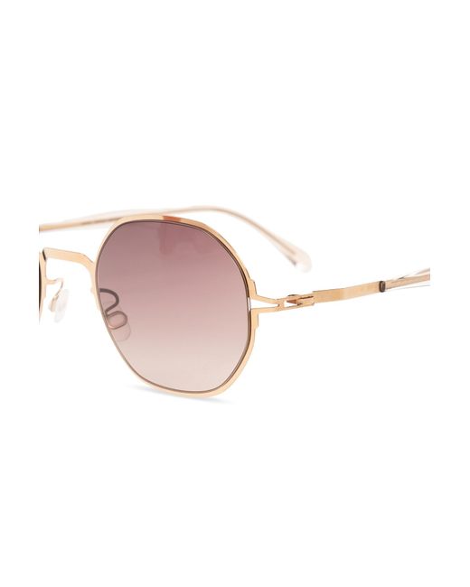 Mykita Pink 'santana' Sunglasses,