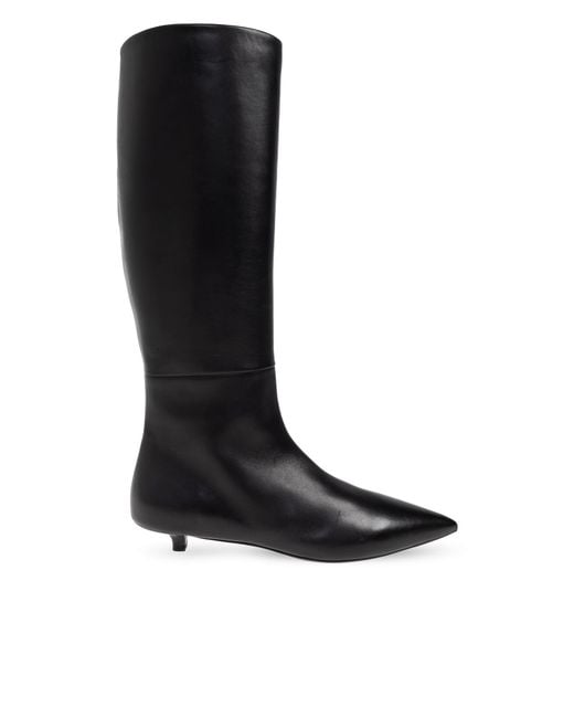 Marsèll Black Leather Boots