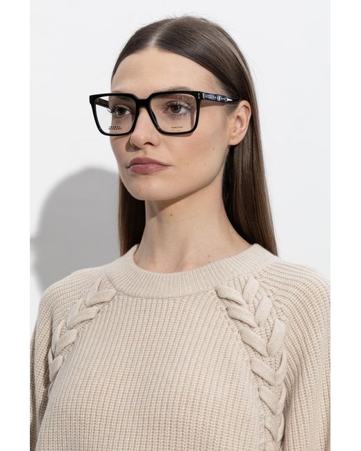 Isabel Marant Black Corrective Glasses