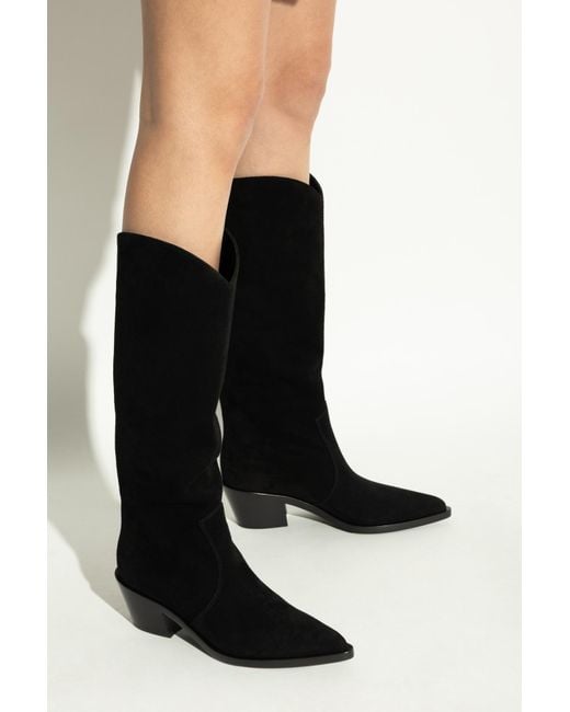 Gianvito Rossi Black "Heeled Boots 'Waylon'