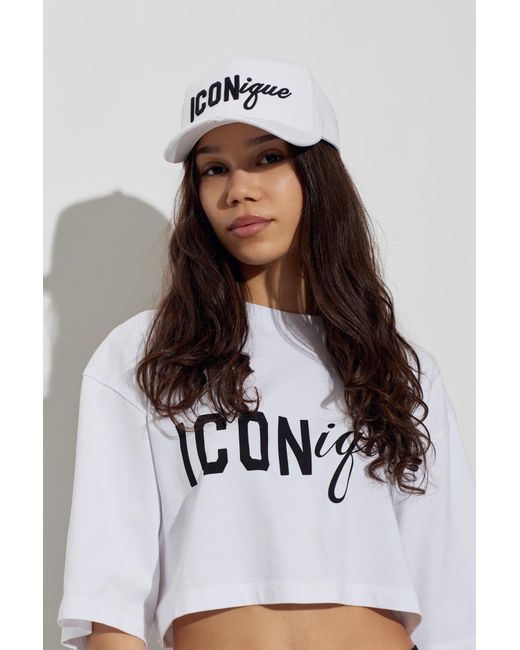 DSquared² Black Baseball Cap