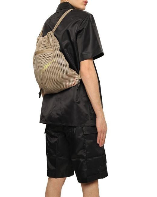 【MARITHEFRANCOISGIRBAUD】 MOUVEMENT MESH GYM SACK MOUVEMENT MESH GYM SACK black - MARITHE FRANCOIS GIRBAUD