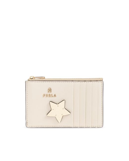 Furla Natural Card Holder "Camelia Medium"