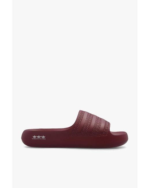 Adidas Originals Purple 'adilette Ayoon' Slides