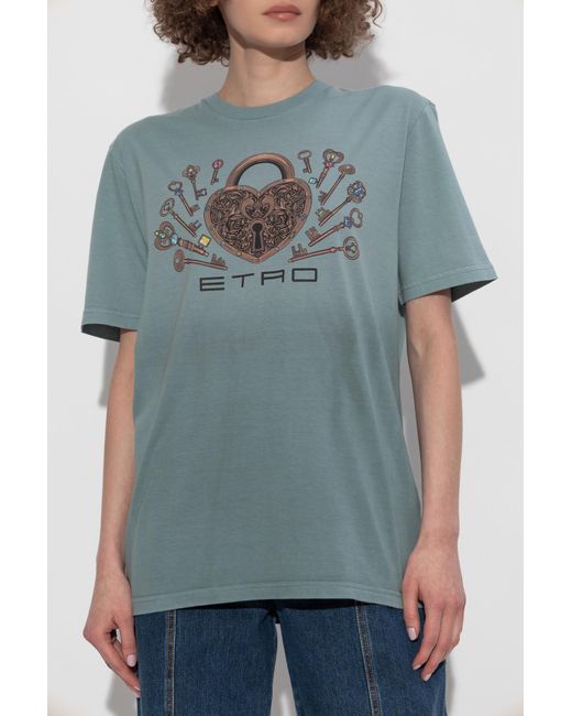Tシャツ・カットソー ETRO SS23 CALIFORNIA PRINT SHIRT (1K916_47700750) ETRO SS23 CALIFORNIA PRINT SHIRT (1K916_47700750) (ETRO/T
