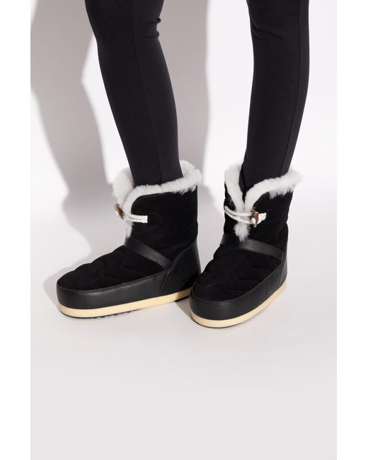 Moon Boot Black "Mb Evx Igloo" Snow Boots