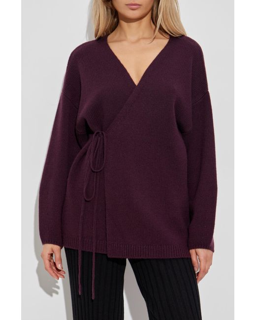 Lisa Yang Red Cardigan 'Laurina'