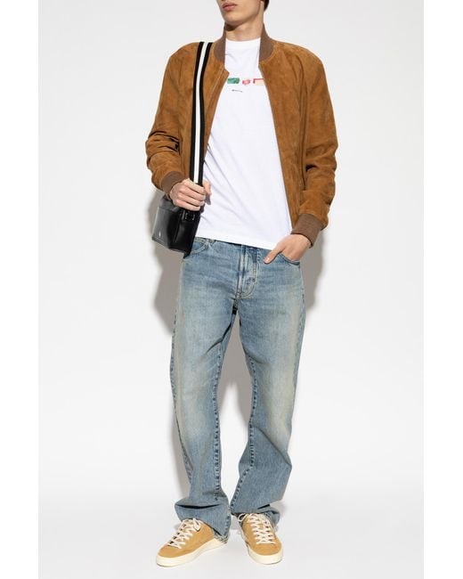 Paul Smith White T-Shirt With Colorful Print for men