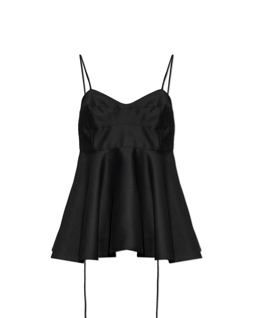 Rohe Black Strappy Top