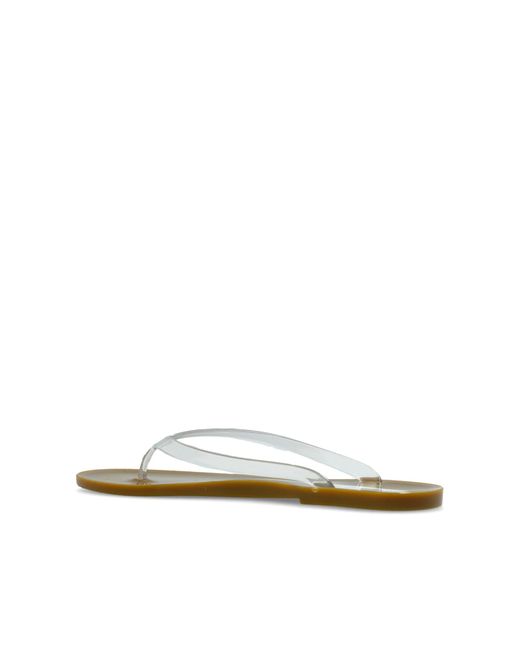 Christopher Esber Green Rubber Flip-Flops 'Jo'
