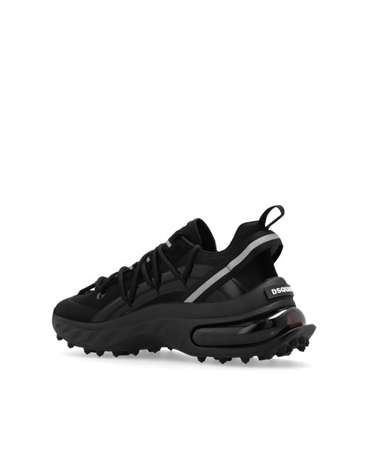 DSquared² Black ‘Bubble’ Sneakers