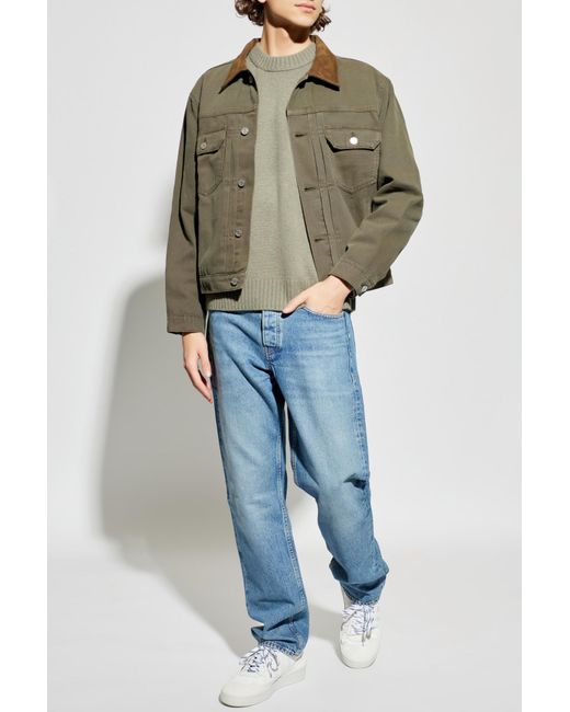 FRAME Blue Jeans With A Vintage Effect for men
