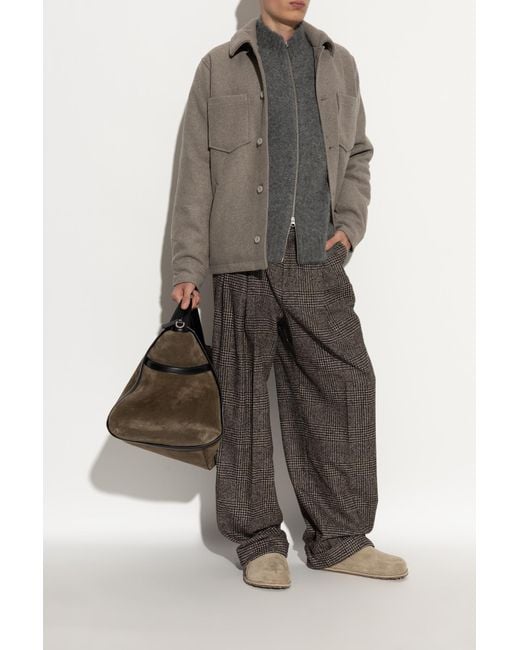 Birkenstock Natural Shoes "Zermatt Premium Suede" for men