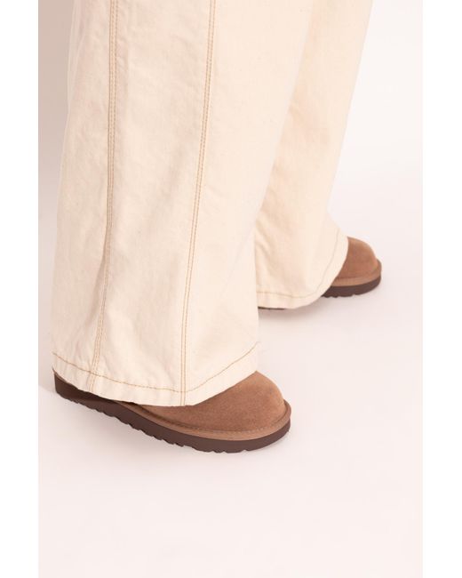 Ugg Brown "W Classic Micro" Shoes