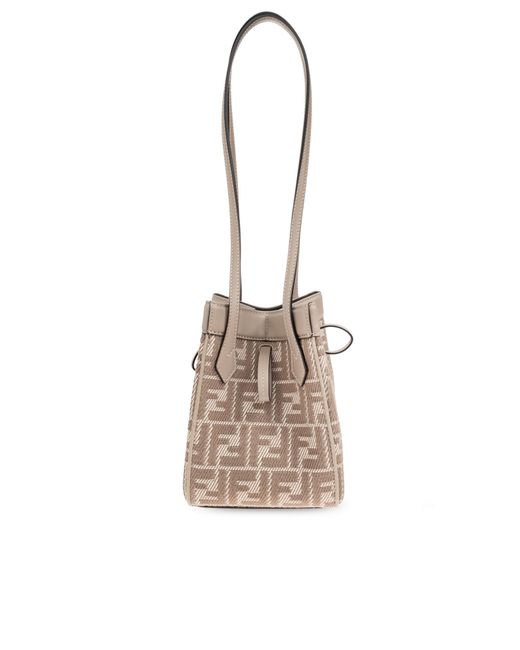 Fendi Natural Handbag Origami Mini