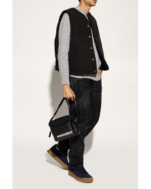 DSquared² Black Sneakers New Jersey for men