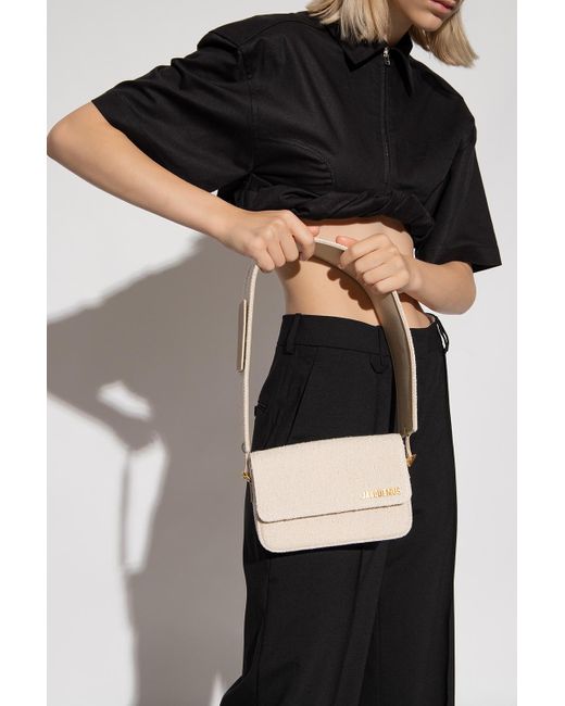 Jacquemus Cotton 'le Carinu' Shoulder Bag in Cream (Natural) | Lyst