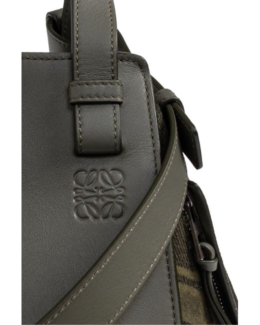 Loewe Blue Handbag 'Hammock Compact'