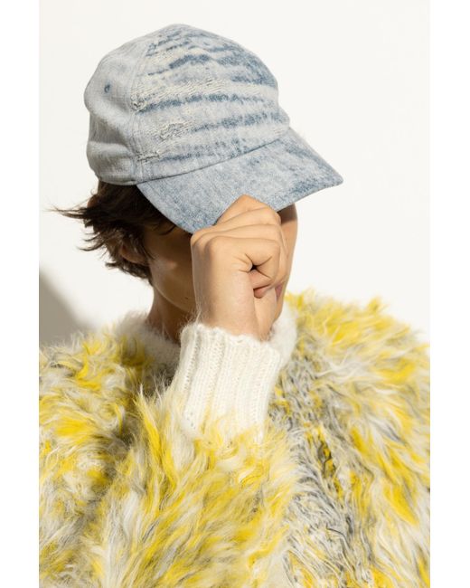 DIESEL Blue Cap "C-Feel" for men