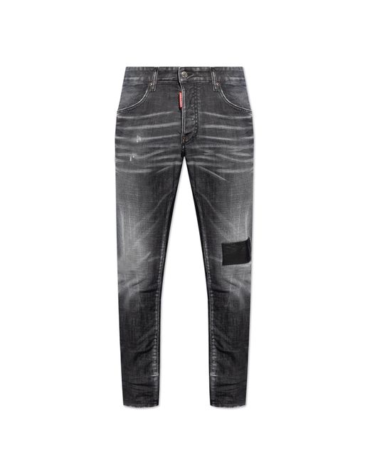 DSquared² Gray Skater Jeans for men