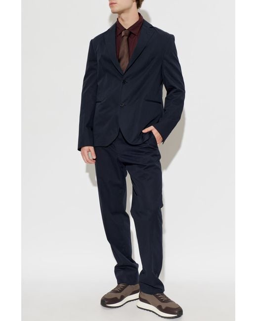 Emporio Armani Red Classic Shirt for men