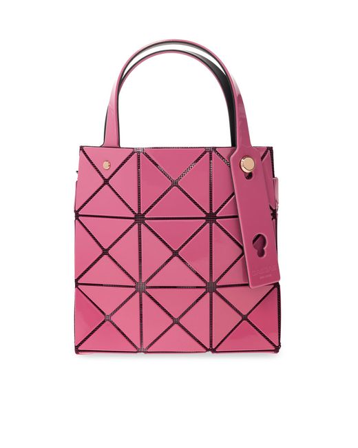 Bao Bao Issey Miyake Pink 'carat' Handbag