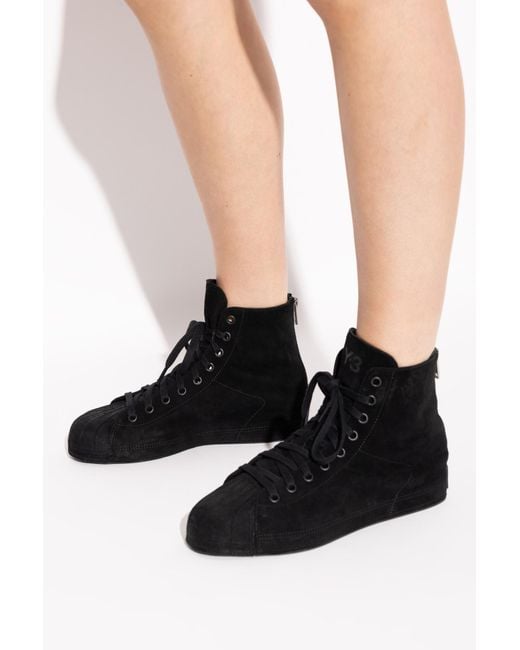 Y-3 Black 'Nizzastar' Sports Shoes