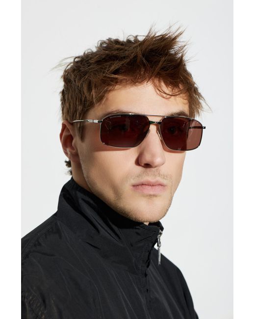 Balenciaga Metallic Sunglasses for men