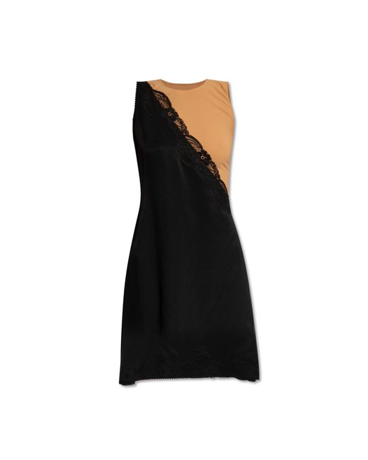 MM6 by Maison Martin Margiela Black Two-layered Dress,