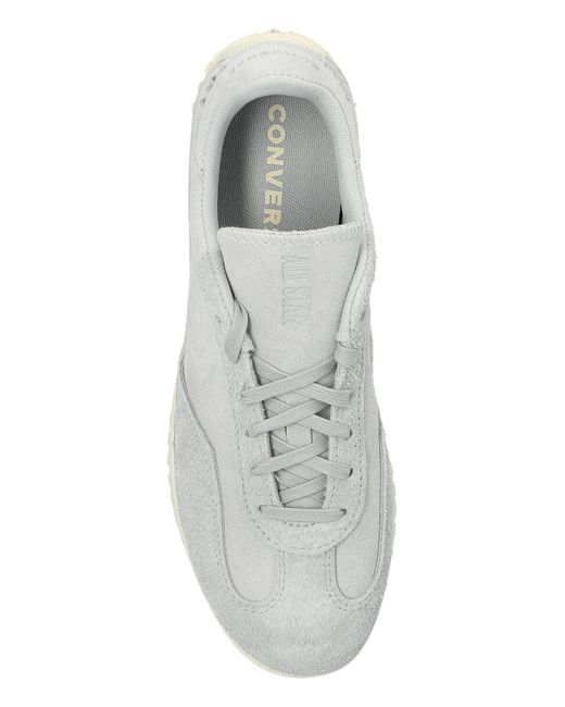 Converse White Sports Shoes "Run Star Trainer Ox"