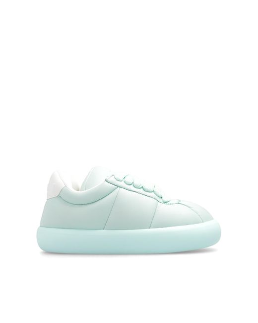 Marni Blue 'bigfoot 2.0' Quilted Sneakers,