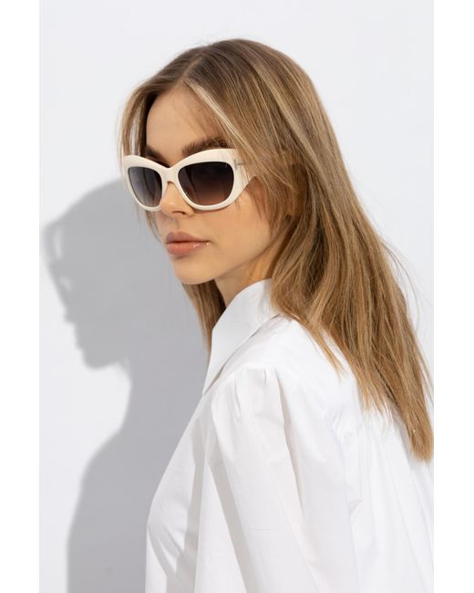 Tom Ford Cream Oversized Sunglasses Tom Ford main image 2