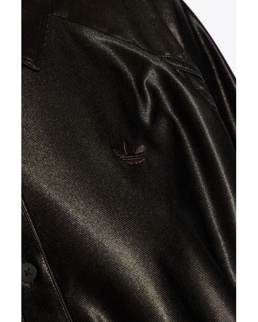 Adidas Originals Black Oversize Shirt,