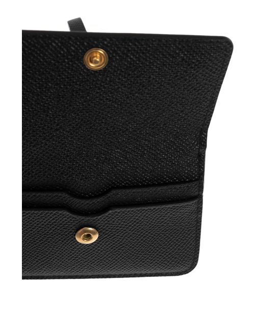 Dolce & Gabbana Black Card Case