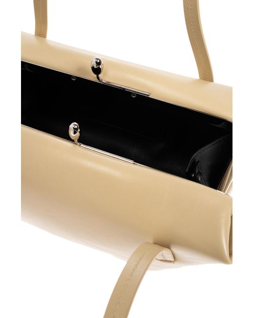 Jil Sander Natural Handbag Goji Small