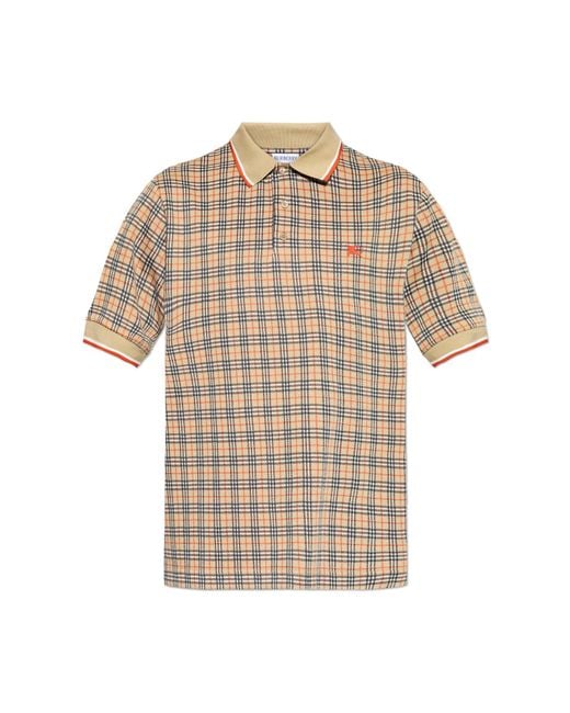 Burberry Natural Polo 'Pelham' for men