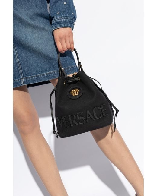 Versace Black Handbag