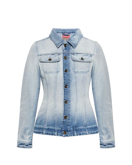 DIESEL Blue Jacket 'De-Katerin-