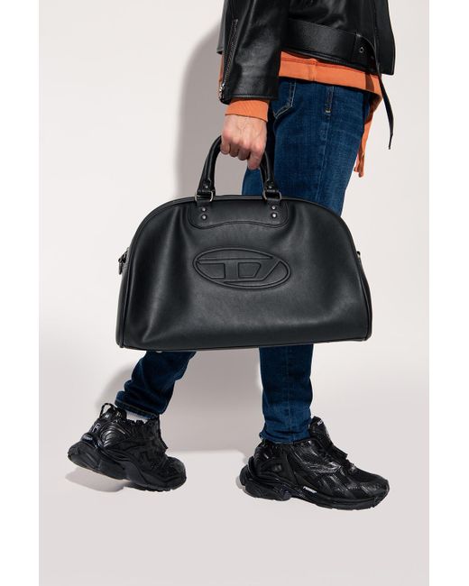 DIESEL Black 'rinke Meri' Handbag for men