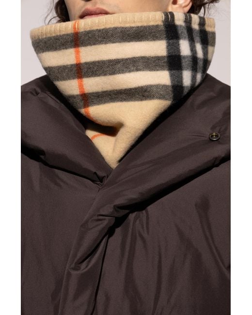 Burberry Brown Plaid Pattern Snood