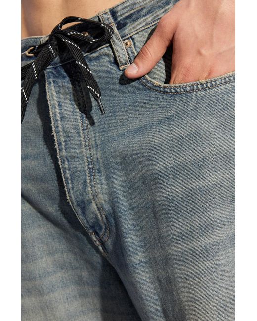 Balenciaga Gray Jeans With A ‘Vintage’ Effect, ' for men