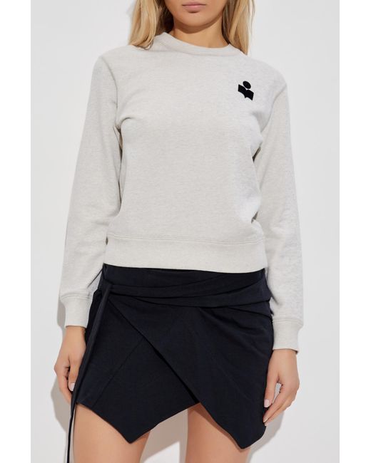Isabel Marant Black Sweatshirt 'Maurine'