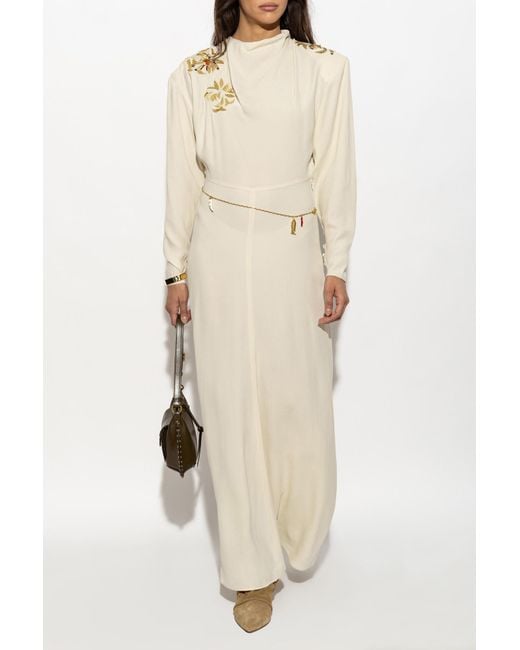Isabel Marant White Dress "Samsha"