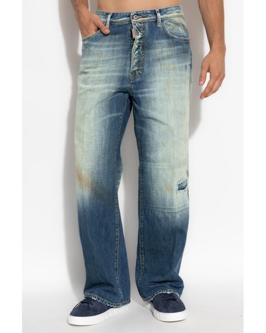 DSquared² Blue Jeans Loose for men